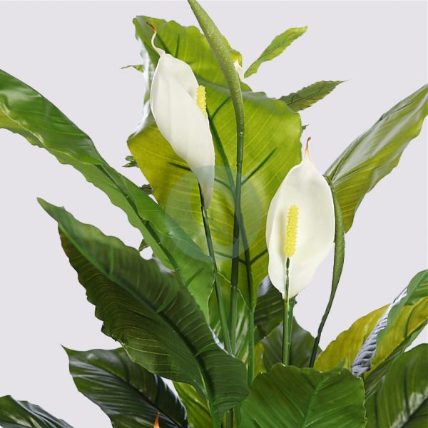 SPATIFILIUM ARTIFICIAL EN MACETA 133CM - Imagen 3