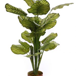 CALATHEA ARTIFICIAL EN MACETA 120CM