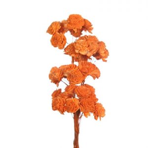 Flor Artificial Pomo X4 Sola Rose Mini 20cm