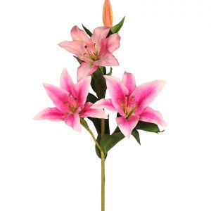 Flor Artificial Vara Tiger Lily 94cm