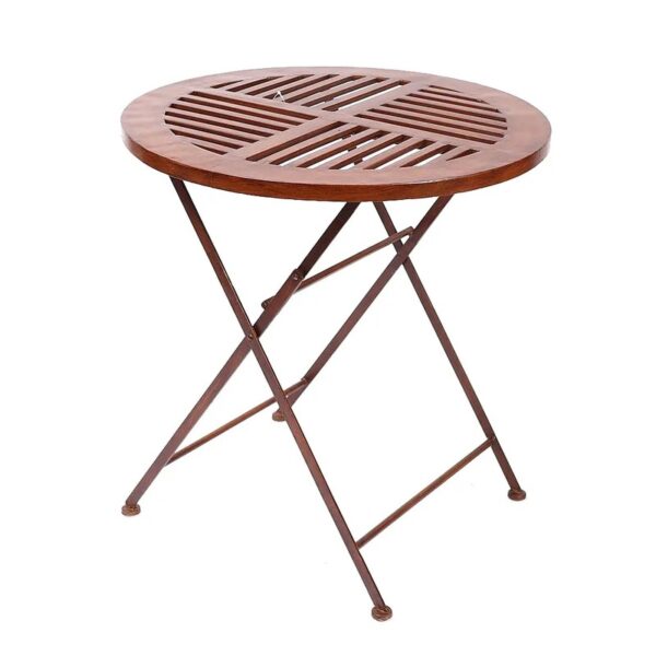 MESA REDONDA, ALT 72CM DIAM 70CM - Imagen 1