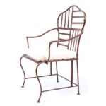 SILLON DE JARDIN ALT. 100 CM ANCH. 70 CM