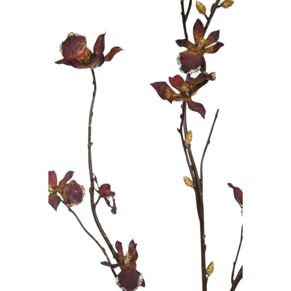 VARA ORQUIDEA LENTEJUELAS 100CM - Imagen 2