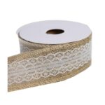 CINTA JUTE CON ENCAJE 4,5CM - Imagen 3