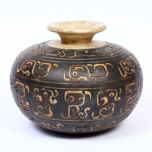 1412-922_0 ANFORA INDIA ALT 30 CM Ø 36 CM - Imagen 1