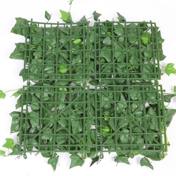 PLACA DE HIEDRA ARTIFICIAL 50 X 50 CM - Imagen 3