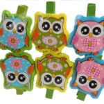 PINZA BUHO BOLSA SURTIDA 6UD - Imagen 2