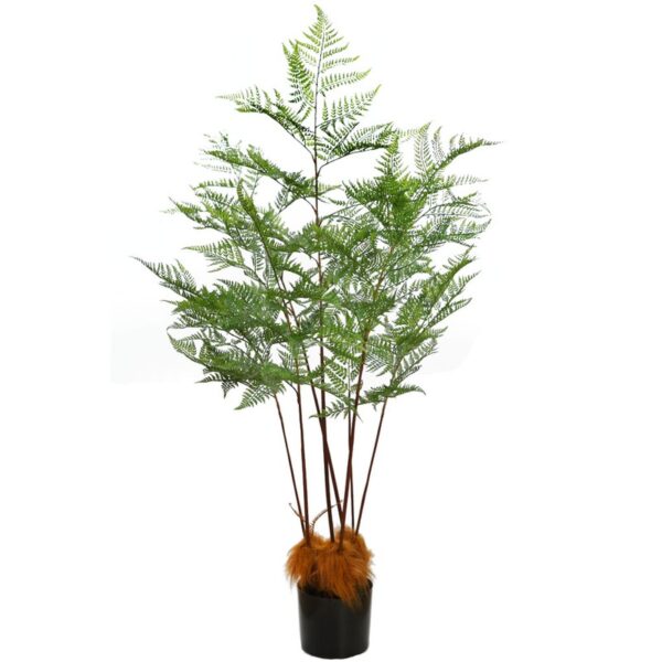 24-935C_0 HELECHO ARTIFICIAL CON MACETA 155CM - Imagen 1