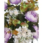 RAMO PEONIAS Y HORTENSIAS ARTIFICIAL 50CM - Imagen 6