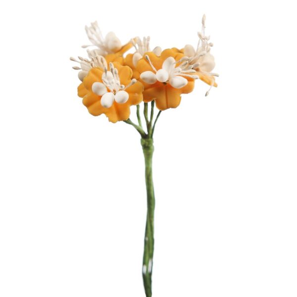 POMO MINI MARGARITA CON FLOR 10CM - Imagen 1