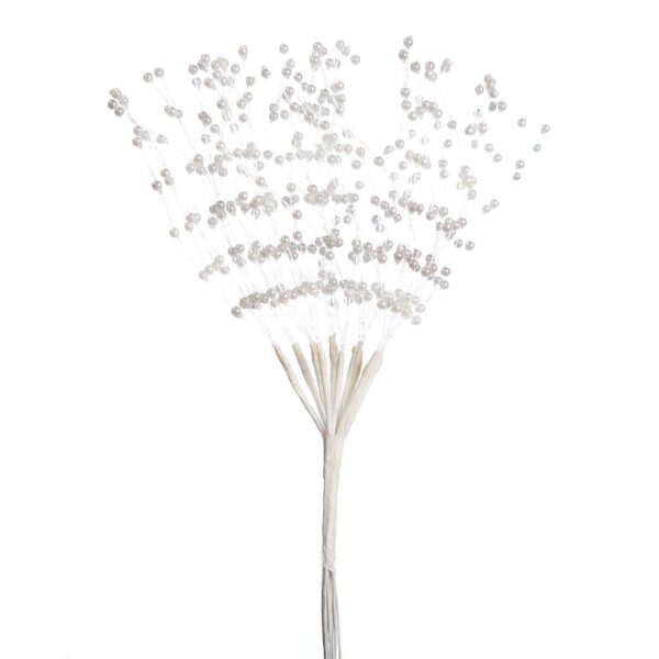 POMO PERLA ENGARZADA MINI 21CM - Imagen 1