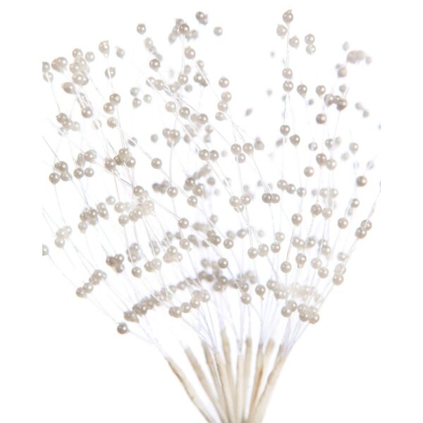 POMO PERLA ENGARZADA MINI 21CM - Imagen 2