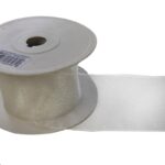 CINTA ORGANZA CON ALAMBRE 70MM X 10M - Imagen 2