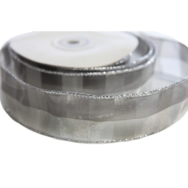 ROLLO CINTA PLATEADA 4CM - Imagen 2