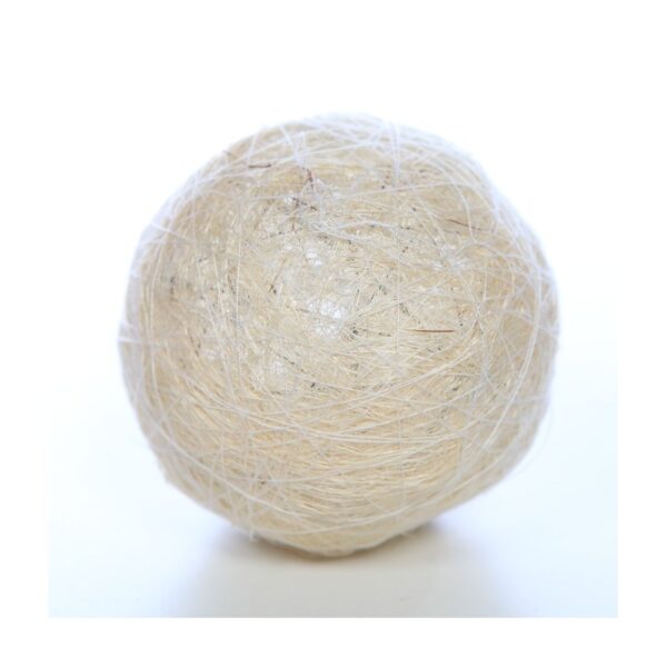 51973.01_0 BOLA DECORATIVA DE SISAL 10CM - Imagen 1
