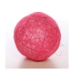 BOLA DECORATIVA DE SISAL 10CM - Imagen 5