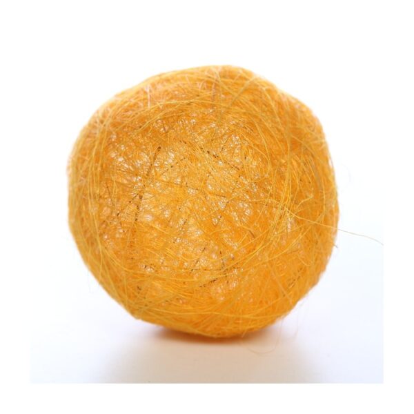 BOLA DECORATIVA DE SISAL 12,5CM - Imagen 4