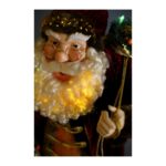PAPA NOEL CON LUZ 78 CM - Imagen 3