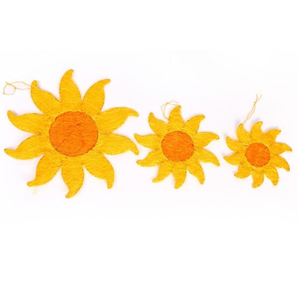 56661_0 SET GIRASOL, 15CM, 20CM, 30CM - Imagen 1