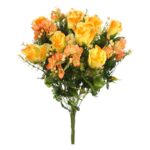 RAMO ROSAS ARTIFICIALES 44CM - Imagen 2