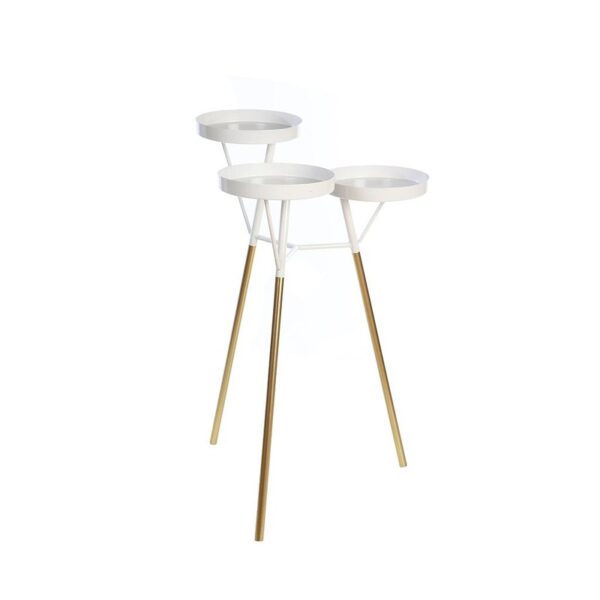 SOPORTE 3 PLANTAS METALICO 70CM - Imagen 1