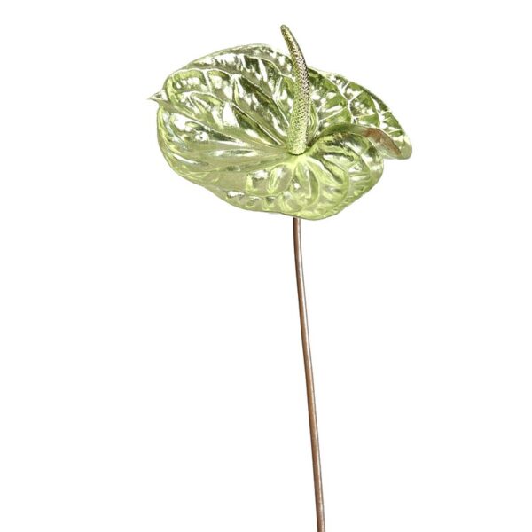 ANTURIO METALIZADO 65CM - Imagen 1