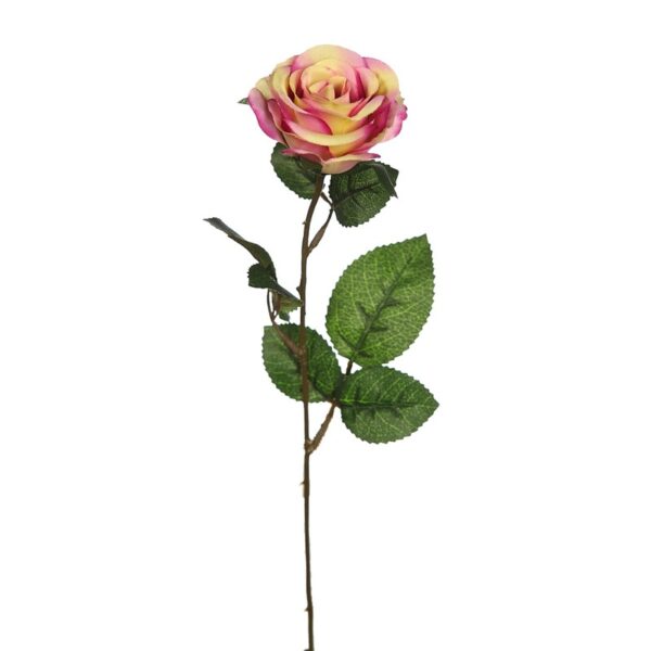 VARA ROSA ARTIFICIAL 55CM - Imagen 1