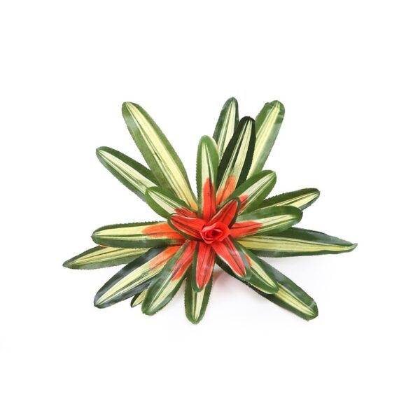 BROMELIA ARTIFICIAL ALT 30CM Ø 45CM - Imagen 1