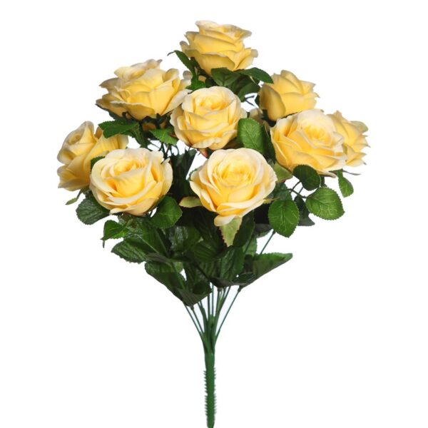 RAMO ROSAS ARTIFICIALES 43CM - Imagen 3