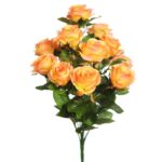 RAMO ROSAS ARTIFICIALES 43CM - Imagen 4