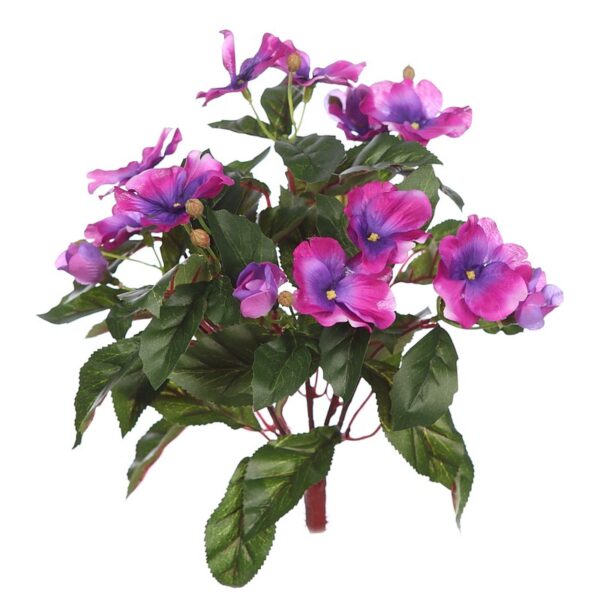 PLANTA IMPATIENS ARTIFICIAL X 9, ALT. 30CM - Imagen 1