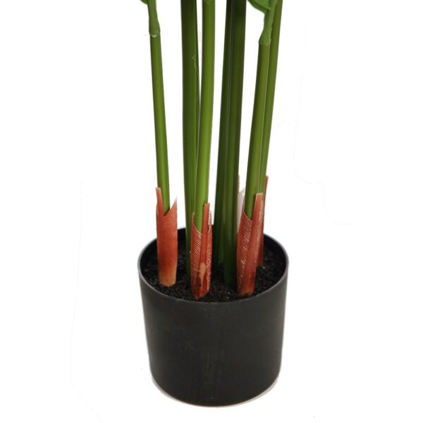 PALMERA ARTIFICIAL EN MACETA 130CM TACTO NATURAL - Imagen 3