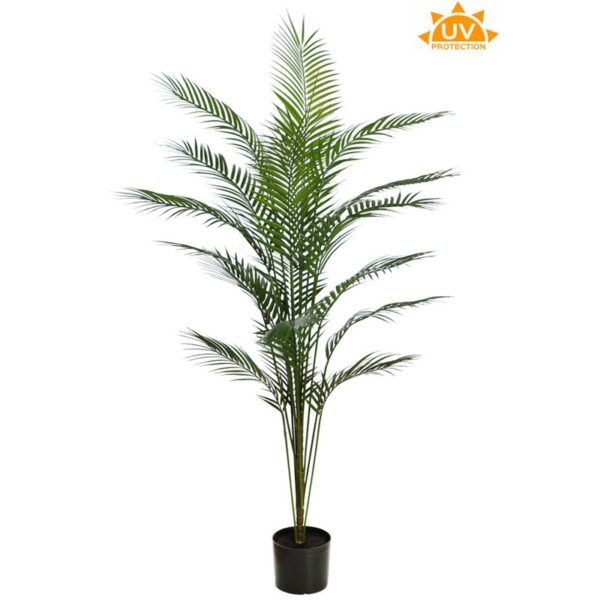 PALMERA EN MACETA ARTIFICIAL UV 140CM - Imagen 1