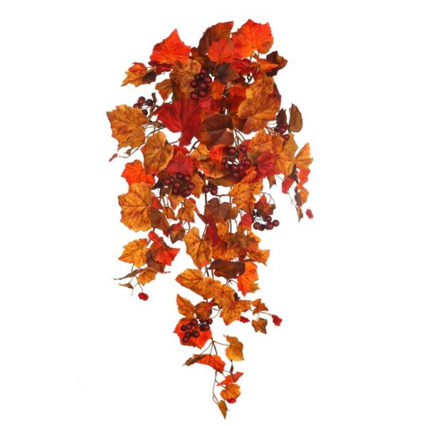 74334_0 PARRA COLGANTE OTOÑAL ARTIFICIAL 80CM - Imagen 1