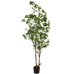 SCHEFFLERA EN MACETA ARTIFICIAL 195CM