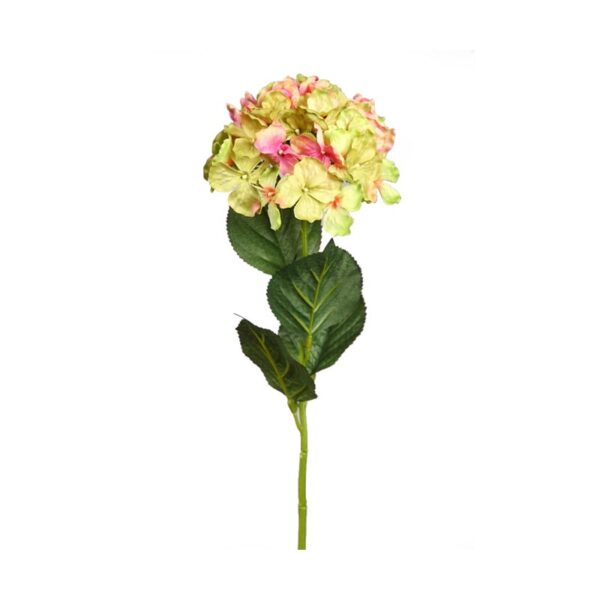 VARA HORTENSIA ARTIFICIAL, 74 CM - Imagen 3