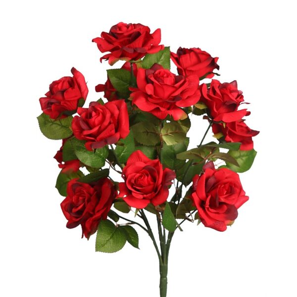 AD0215.03_0 RAMO ROSAS X 13 ARTIFICIAL 58CM - Imagen 1