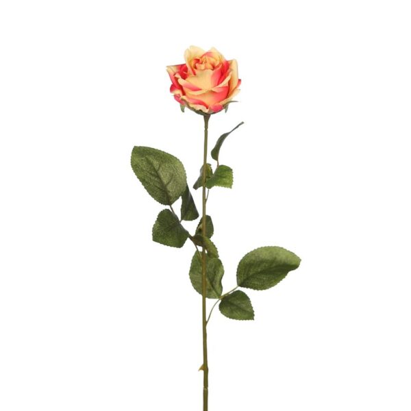 AD0261.05_0-1 VARA ROSA ARTIFICIAL 68CM Ø FLOR 7CM - Imagen 1