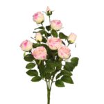 RAMO FRONTAL DE ROSAS ARTIFICIALES 60CM - Imagen 5