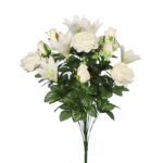 RAMO PEONIAS Y LILYS ARTIFICIAL