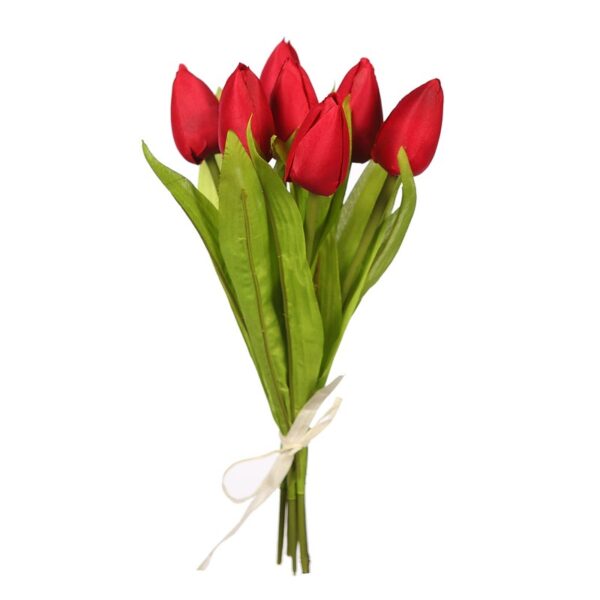 ATADO DE TULIPANES ARTIFICIALES X 7 - Imagen 1