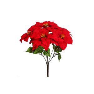 PLANTA FLOR DE PASCUA ARTIFICIAL 50CM