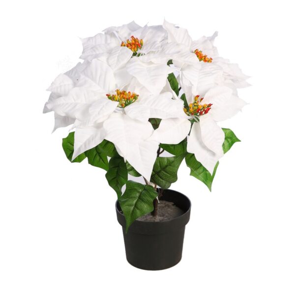 AD0508M.02_0 MACETA DE POINSETTIA ARTIFICIAL 48CM - Imagen 1
