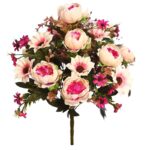 RAMO PEONIA ARTIFICIAL 36 CM - Imagen 7