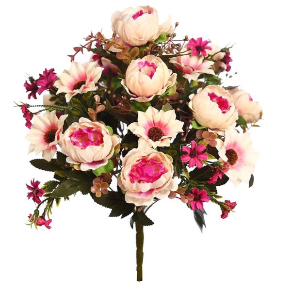 RAMO PEONIA ARTIFICIAL 36 CM - Imagen 7
