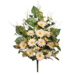 RAMO DE UNA CARA MARGARITAS X 17 50CM - Imagen 3