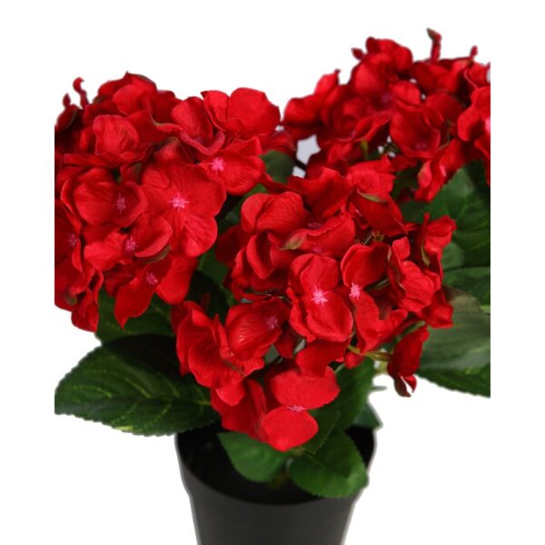 MACETA DE HORTENSIA ARTIFICIAL 28CM - Imagen 2