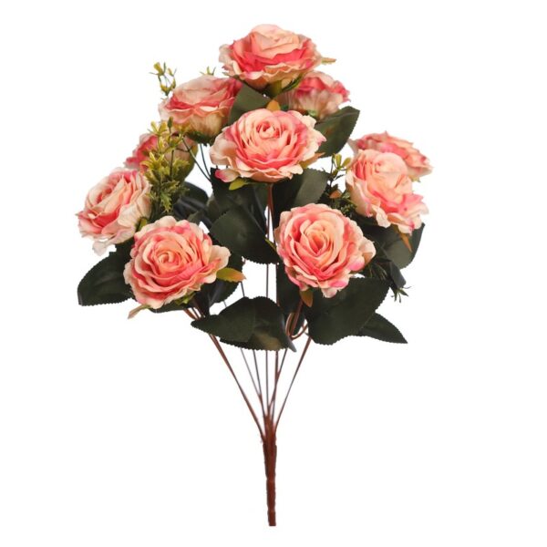 BOUQUET DE ROSAS ARTIFICIALES 50CM - Imagen 2