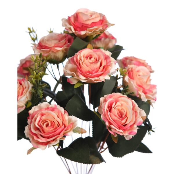 BOUQUET DE ROSAS ARTIFICIALES 50CM - Imagen 3