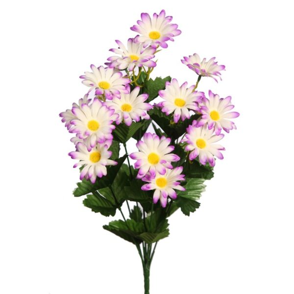 RAMO DE MARGARITAS ARTIFICIAL 46CM - Imagen 5